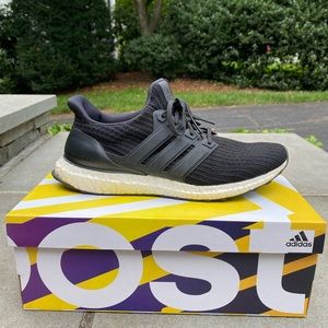 Adidas Ultraboost Black Running Sneaker - BB6166